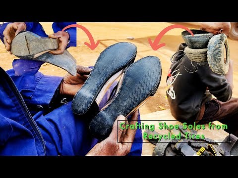 From Tires to Soles: Making Shoes from Recycled Old Tire