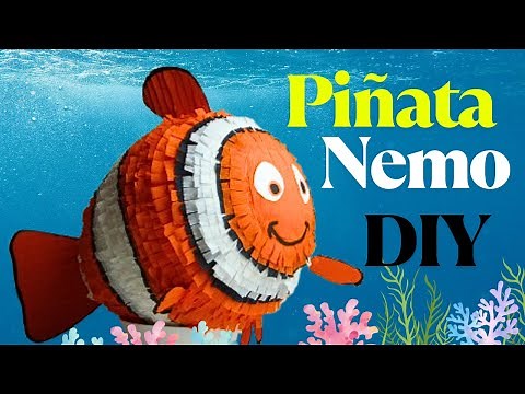 Easy Nemo Piñata Tutorial – Perfect for Kids’ Parties. DIY Piñata