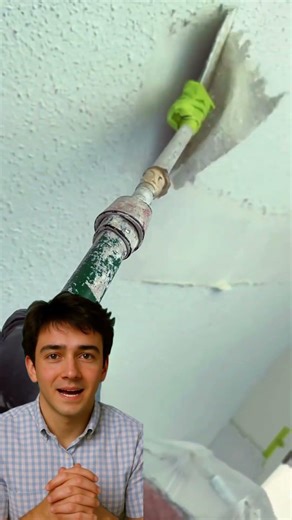 This is how to remove stucco quickly and evenly.