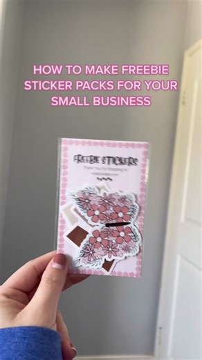 This is how I make my freebie sticker packs for my small business! I love putting these in my orders💗 custom sitckers are from @hubcitygraphics ! #canvatips2022 #smallbusinesscanva #smallbusinesscanvahacks #canvaforsmallbusinesses #athomebusinessideas #smallbusinessdiy #businessdiy #canvabusinesscards #canvabusiness #freebiestickers #freebiesticker #smallbusinessfreebies