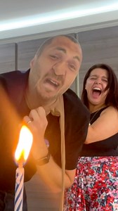When Mum & Dad try the candle challenge 🤣🕯️ #prank #challenge #coupleschallenge | LadBaby