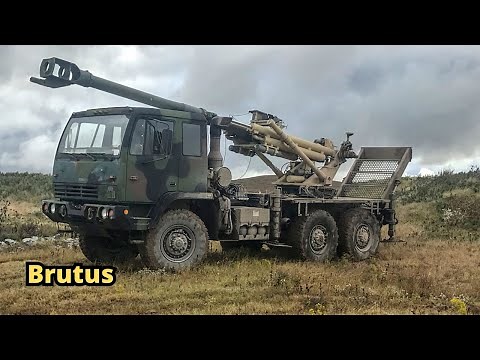 Brutus 155 mm self propelled howitzer