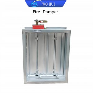 [Hot Item] Automatic Closing Fire Damper with Temperature Fusible Link Device HVAC System