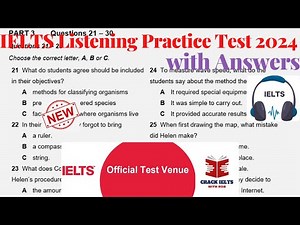 IELTS Listening Practice Test 2024 with Answers | 11.07.2024