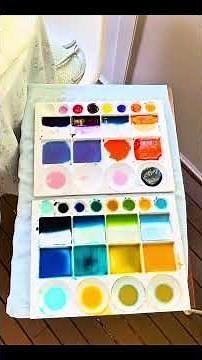 Watercolor Tutorial Part 2 — Painting Polar Bears with Iridescent Light #watercolor #polar bears