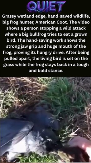 Nature's Cruel Grip 🐸