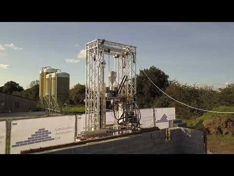 Bricklaying robot Construction Automation