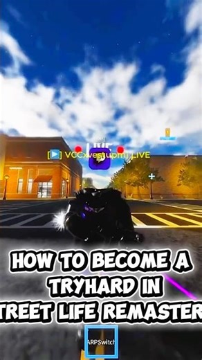 how to become a TRYHARD in STREET LIFE REMASTERED.. lmk if this helps #streetliferemastered #roblox