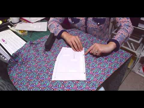 COMO CORTAR EL PATRÓN EN LA TELA