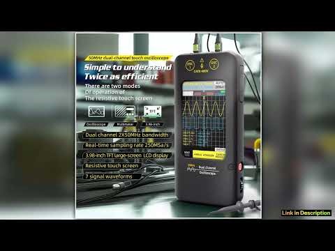 BSIDE O2 Touch Screen Digital OscilloscopeSignal Generator Dual Channel Bandwidth 50Mhz Sampling ra