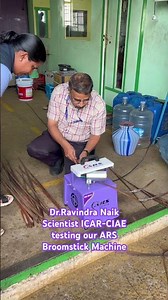 Broomstick Making Machine #broomstick