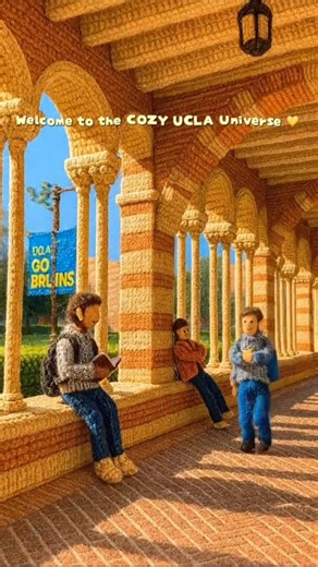 UCLA_apateu on Instagram: "UCLA, but make it knitted 🧶❄️ Stay warm out there, Bruins 🧸 #ucla #uclabruins #bruins #gobruins #uclabound"