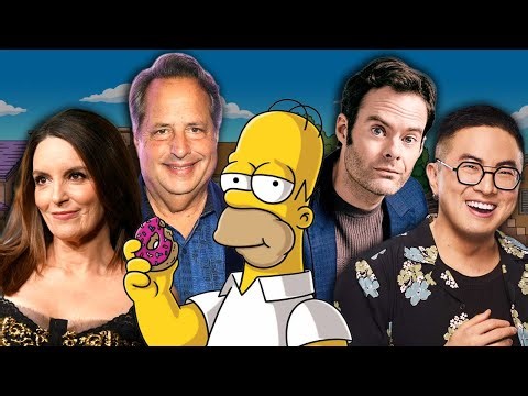 SNL Cast Members on The Simpsons