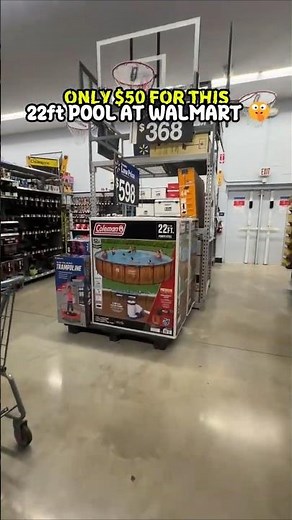 $600 Coleman Pool For $50 😳 Walmart Hidden Clearance