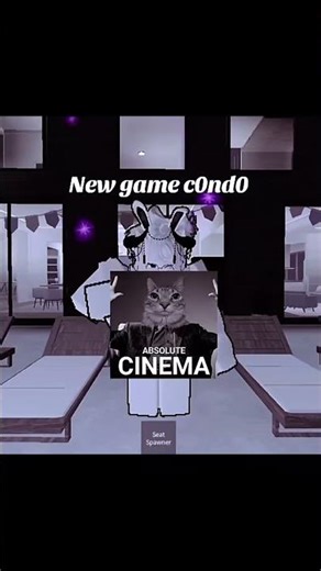 Game Name in Description We need more players to play with this condo game! #roblox #fyp #robloxedit