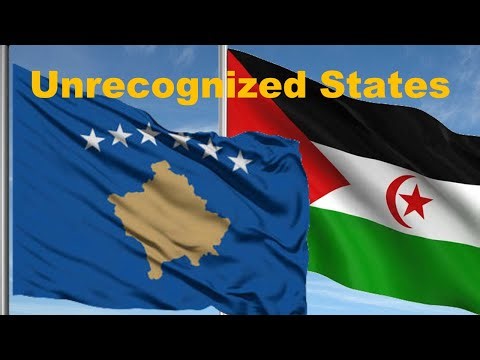 Flags of Unrecognized States (Updated)