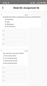 7) Pyrogallol and catechol in a fermentation mixture are contri... | Filo