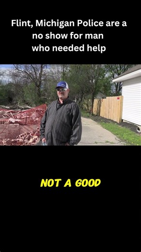 Someone threatened to burn down his Michigan home. He says police never showed up.