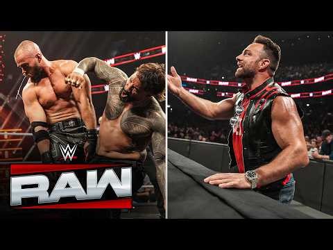 LA Knight interferes in match between The Usos and The Vision: Raw highlights, March 23, 2026
