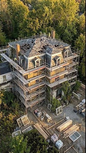 PROCESS of RESTORING a HOUSE #viral