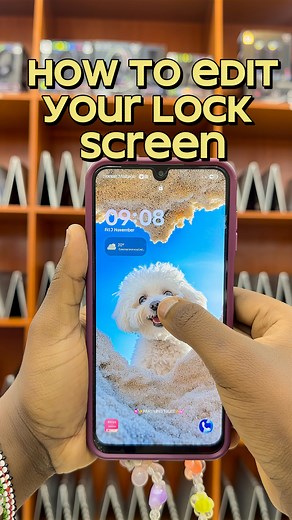 ILAPTOPKENYA on Instagram: "📱 How to Edit Your Lock Screen Go to Lock Screen → Customize You can change the wallpaper, clock style, and add widgets in seconds. #Ilaptopkenya #FYP #AndroidTips #iPhoneTips #LockScreen #PhoneCustomization #TechHacks #SmartphoneKenya"