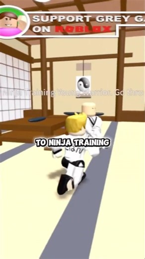 Roblox Ninja Training… and Instantly Regretted Everything 😂 #roblox #robloxshorts #funny