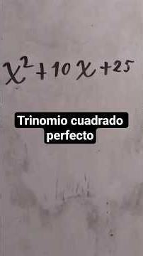 How to solve a perfect square trinomial?