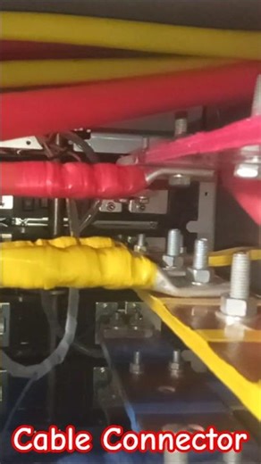 Cable Connection | Main Breaker 😭 #shorts #cable #electrical #wiring 😞