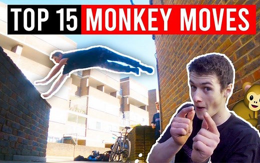 【Phat】猴子跑酷风格教学-15个常用动作 How to do MONKEY PARKOUR - Top 15 Moves