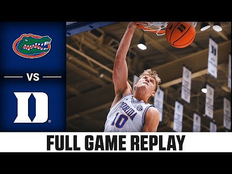 Florida vs. Duke Full Game Replay | 2025-26 ACC Men's Basketball