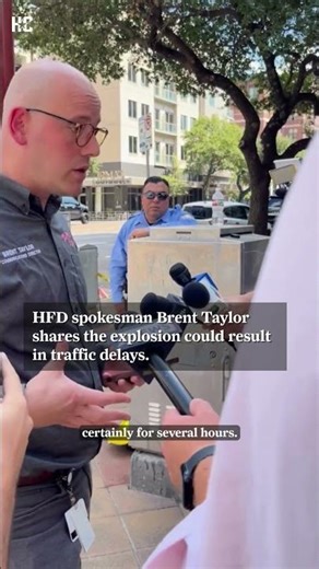 Multiple people injured after apparent high-rise explosion in downtown Houston