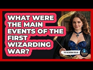 What Were The Main Events Of The First Wizarding War?