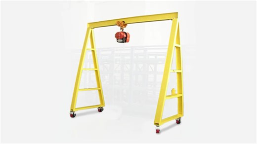 1ton 2ton 3ton Small Gantry Crane Customized 3m 4m 5m 7m Span Workshop Outdoor Use