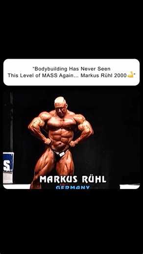 When freaky mass wasn’t just hype… it was REAL. Markus Rühl in 2000 showed what “too big” actually looks like 😤💪 Which era do you pick — freak era or classic era? . . . bodybuilding motivation markus rühl freak era bodybuilding gym inspiration mass monster physique bodybuilding history gym lifestyle bodybuilding legends physique transformation hardcore bodybuilding | BeyondLimits