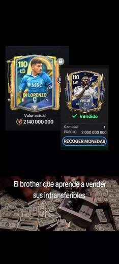Cómo vender jugadores intransferibles en FC Mobile
