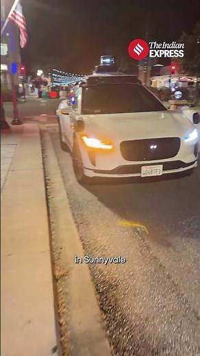 The Indian Express Digital CEO, Nandagopal Rajan, checked out the Waymo driverless car.