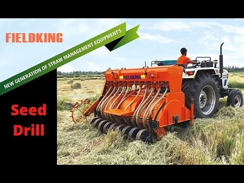Seed Drill | Disc Seed Drill Machine by Fieldking