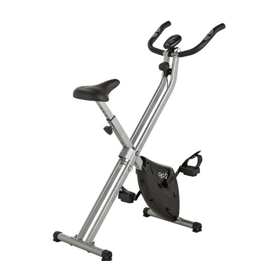 Buy Opti Folding Magnetic Exercise Bike | Exercise bikes | Argos