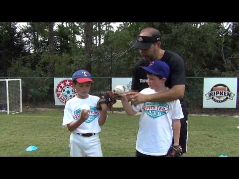 How to Find Your Four-Seam Grip for Throwing a Baseball (7 & 8 year olds)