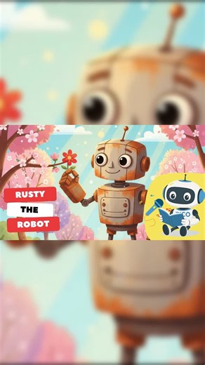 Rusty Meets Spring Sounds Rusty the robot never “felt” winter… but spring hits his sensors all at once: birdsong replaces wind, new smells bloom, and colors explode across the orchard. What is happening? #kidsstories #springtime #bedtime #storytelling #family