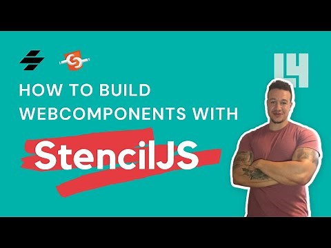 How to create web components with StencilJS - Complete Series | L4 Webdesign
