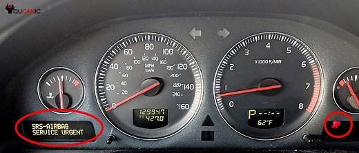 Volvo SRS Airbag Service Urgent Drive To Workshop: What It Means & How To Fix It - YOUCANIC
