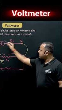 Voltmeter in 5 Minutes ⚡ | Working, Connection & Resistance | Class 12 Physics | NEET | JEE