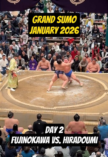Fujinokawa vs. Hiradoumi: Grand Sumo Highlights