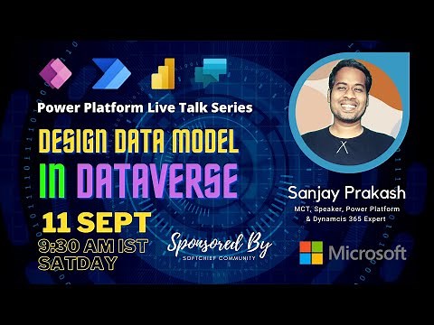 SEPT 2021 LIVE Show - Dataverse Data Model Design- Tables, Fields, Relationships & Model Driven App