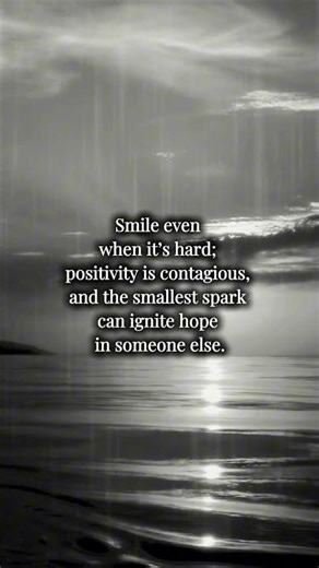 One Smile Can Save Someone’s Hope 🌟 Inspirational Quote