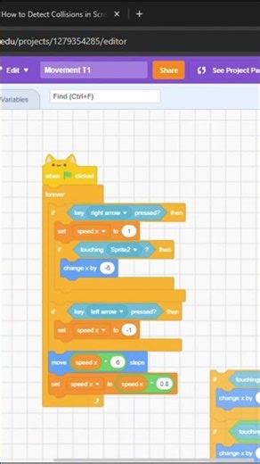 Make collision in scratch