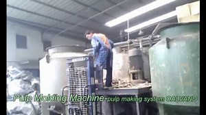 Pulp Molding Machine-pulp making system
