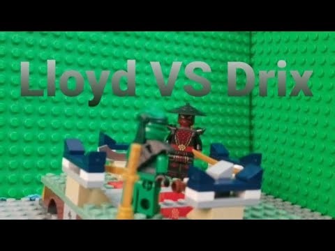 Lego Ninjago Lloyd VS Drix : Stopmotion