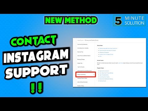 How to contact instagram support 2025 | instagram help email